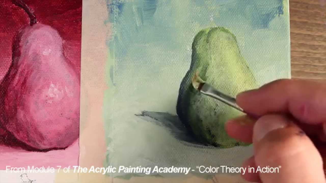 Analogous Acrylic Painting: Master Harmonious Blending Techniques