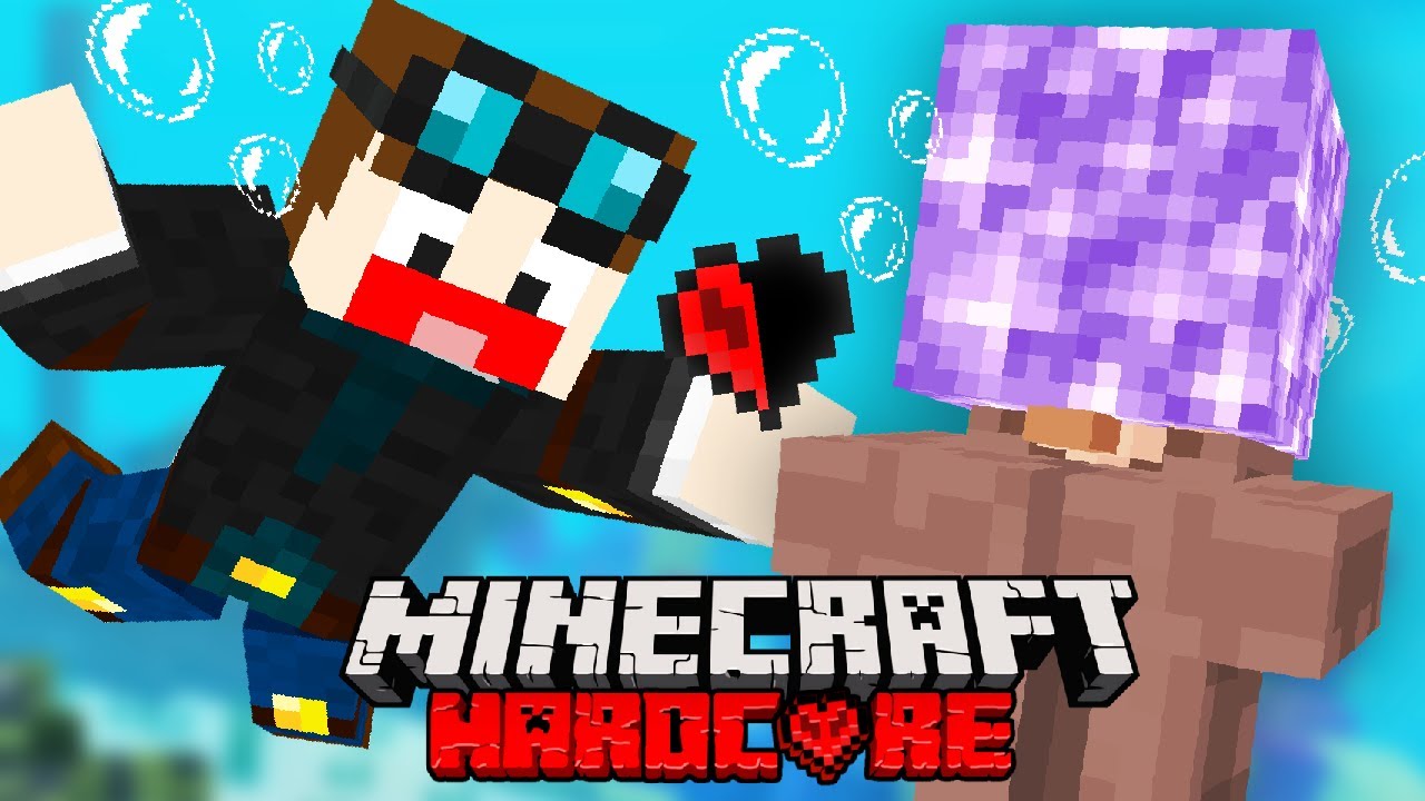 Hardcore Minecraft Ocean Survival: Loot, Dangers & Axolotl Safety