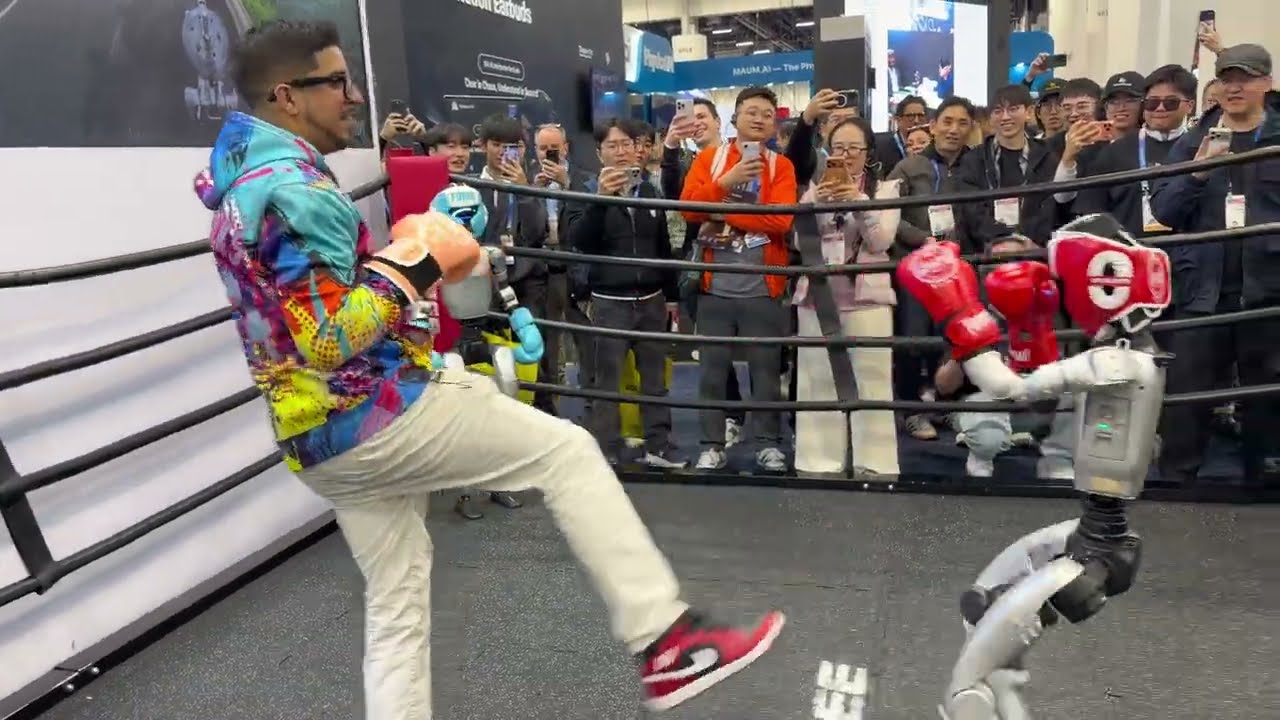 Unitry G1 Robot Stability Tested at CES 2024