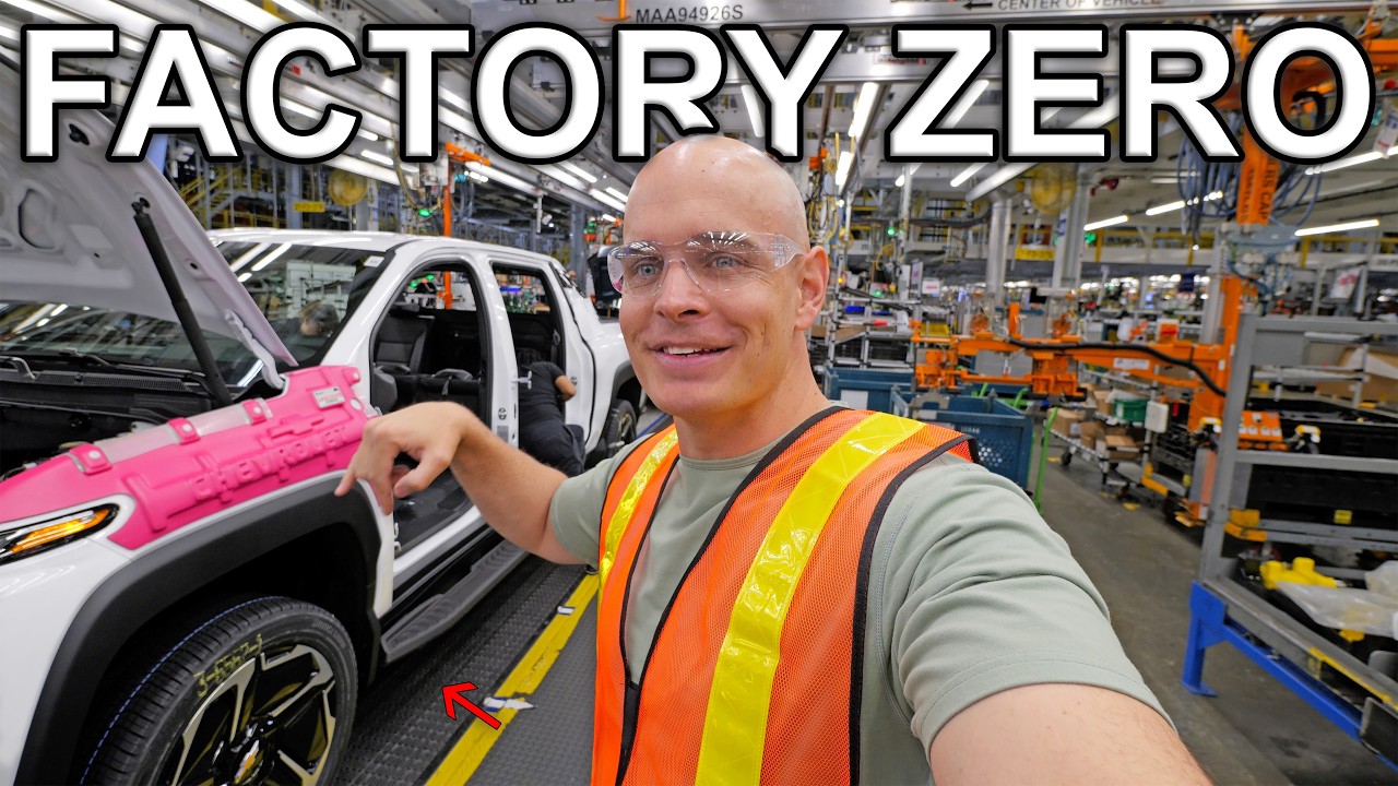 Inside GM's Factory Zero: Building My Chevy Silverado EV From Scratch