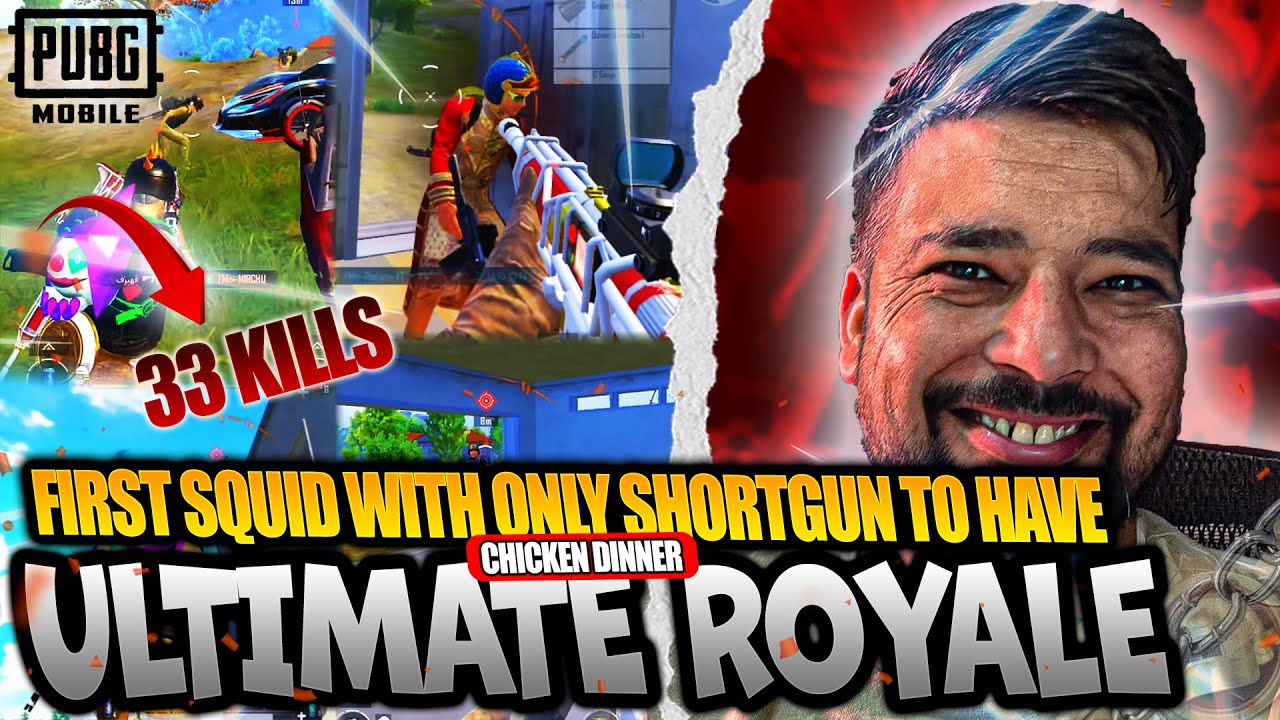 33 Kills: Ultimate BGMI Shotgun Only Challenge Guide