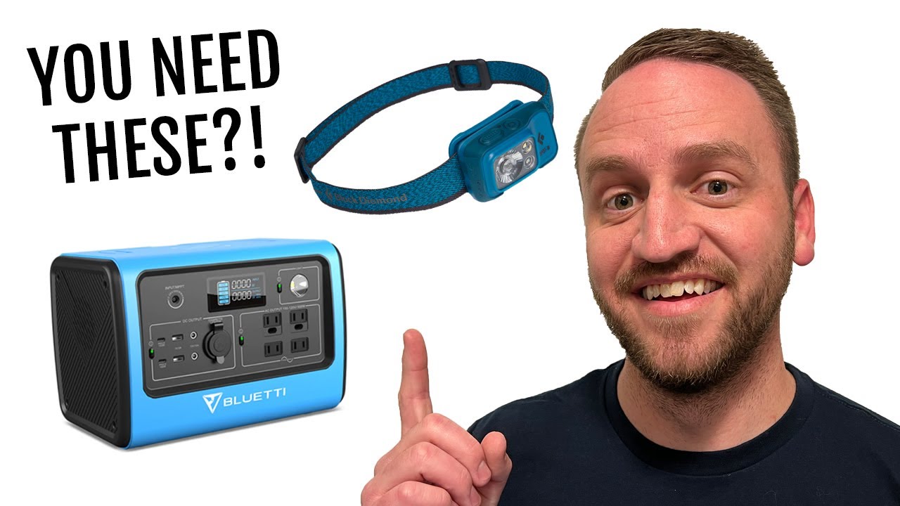 Essential Electronics for Camping & Backpacking Trips