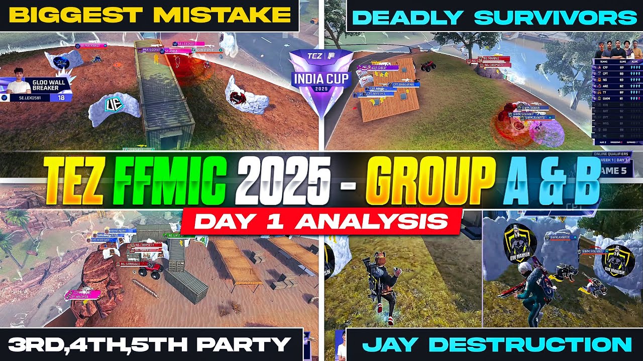 FFMIC 2025 Group Stage Highlights: Dominant Plays & Shocking Upsets
