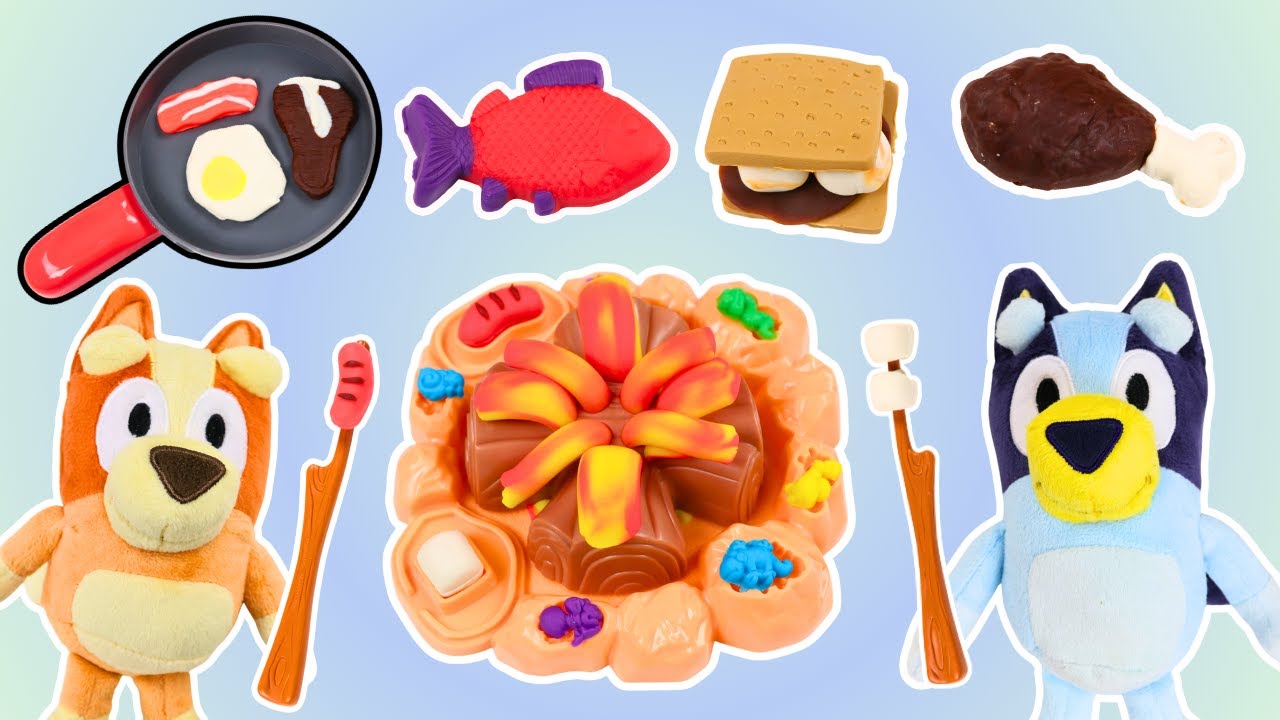 Indoor Play-Doh Camping: Rainy Day Activity Guide