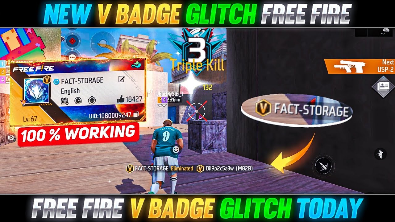 Free Fire Gun Fight V-Badge Glitch: Fix & Explanation