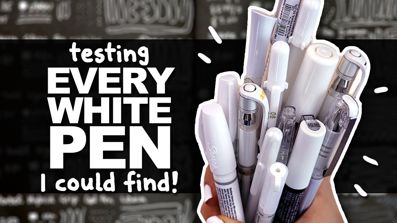 Best White Gel Pens for Artists: Tested Results & Top Picks