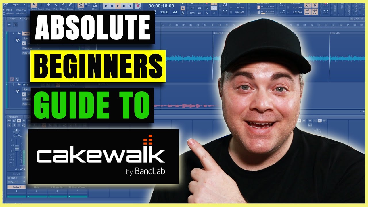 Cakewalk Beginner Guide: Create Your First Song Today