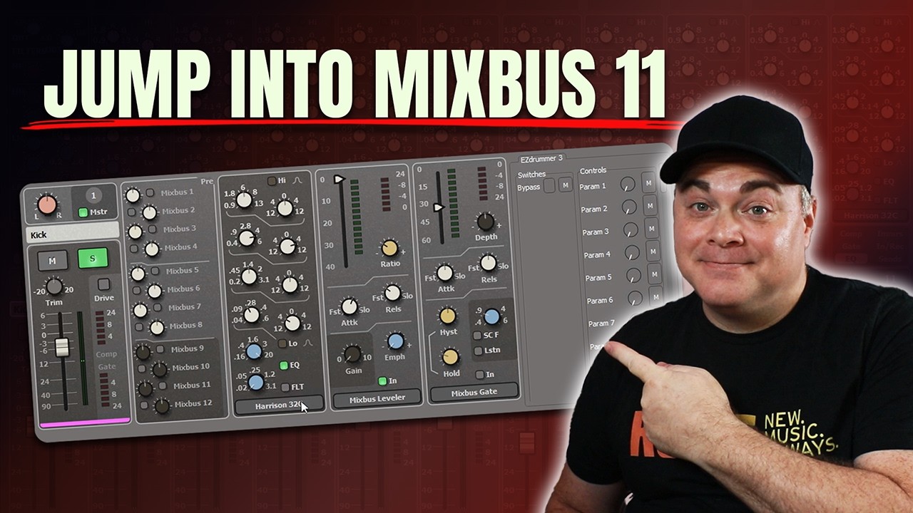 Mixbus 11 Beginner's Guide: Recording, MIDI & Mixing Workflow