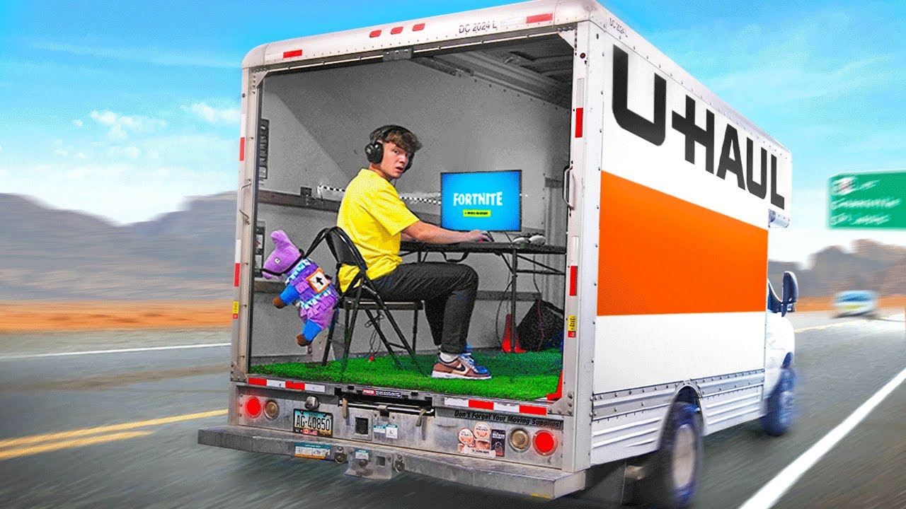 How I Won Fortnite in a Moving U-Haul: Setup & Safety Guide