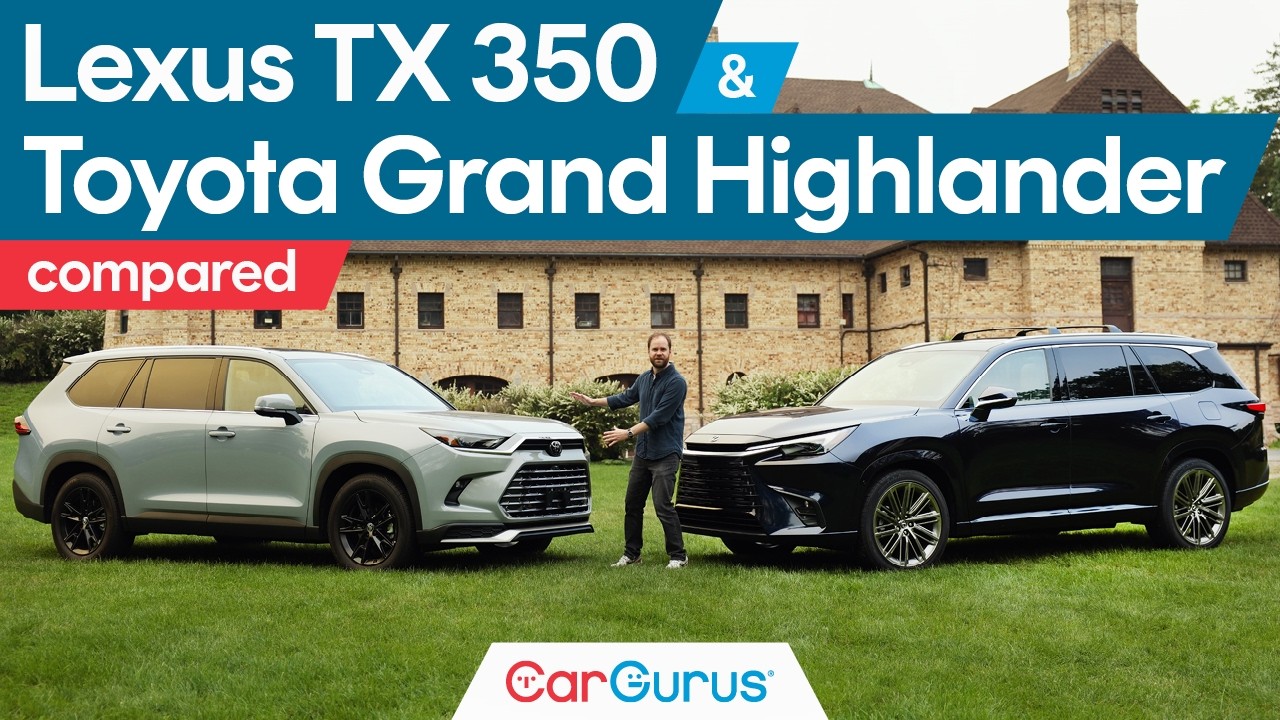 Toyota Grand Highlander vs Lexus TX: Which Luxury SUV Is Smarter?