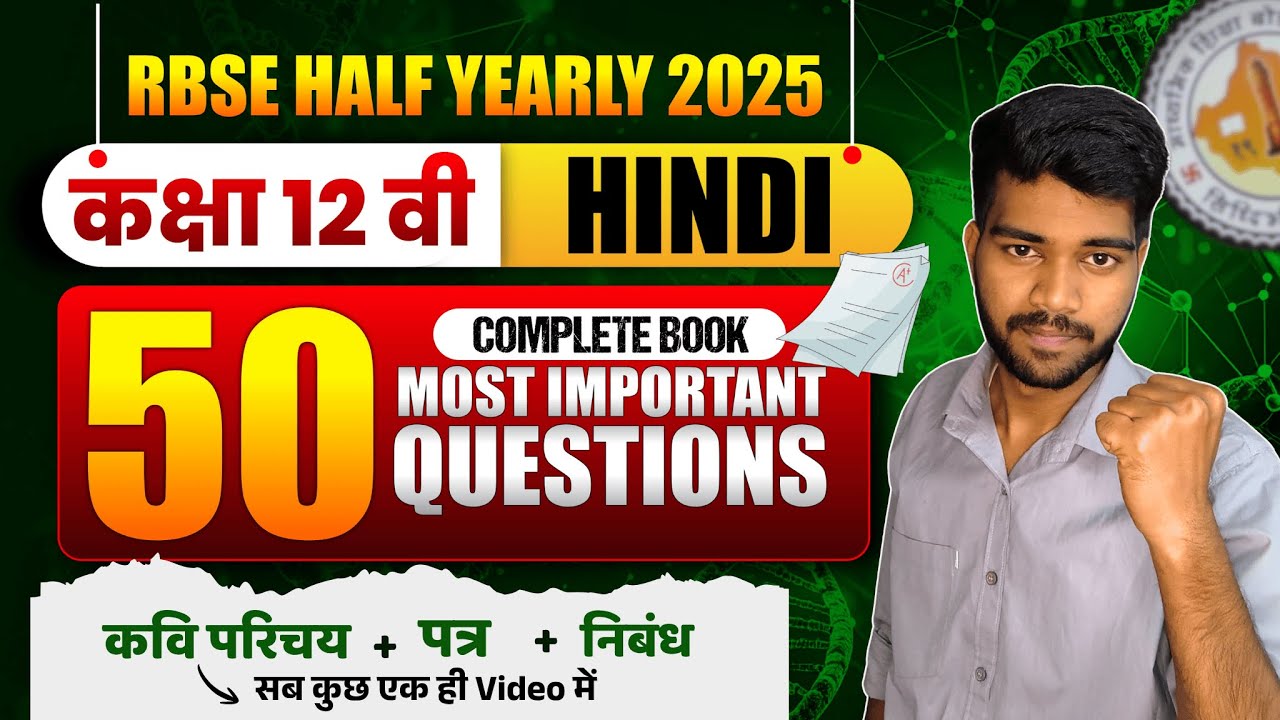 Class 12 Hindi: Most Expected Questions & Chapter-wise Strategy