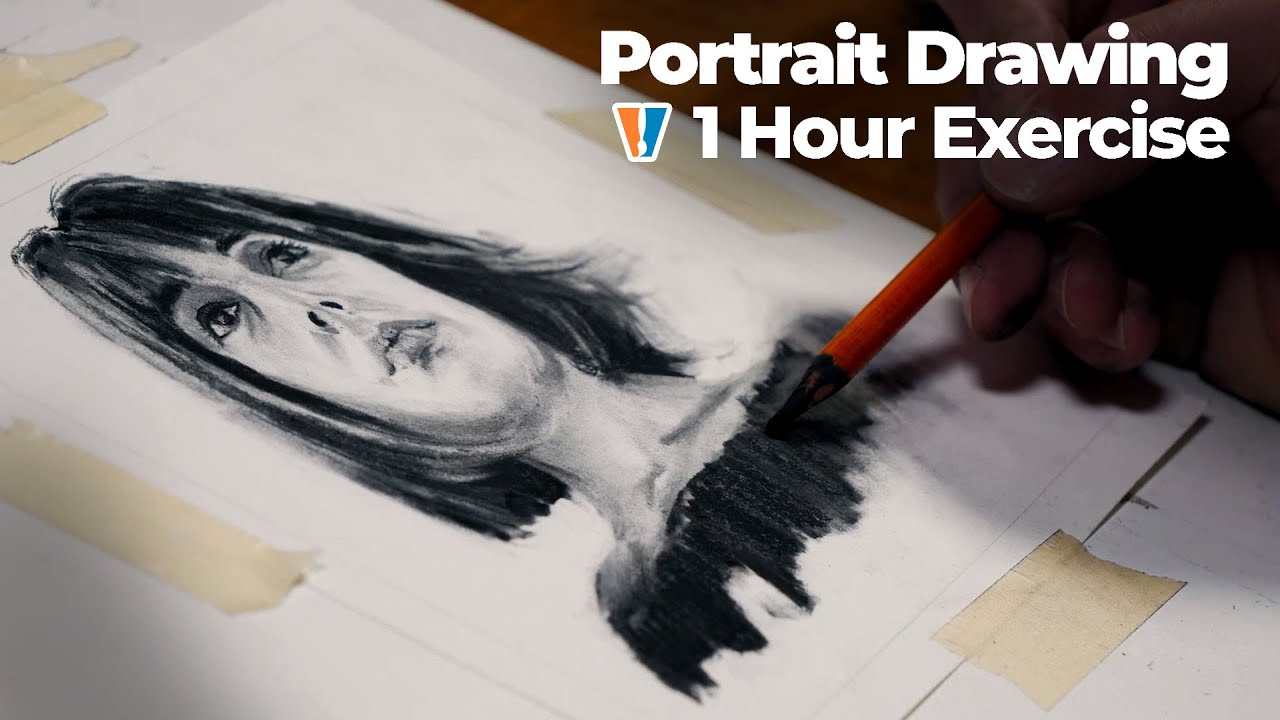 Master Charcoal Portrait Sketching in 1 Hour: Step-by-Step Guide