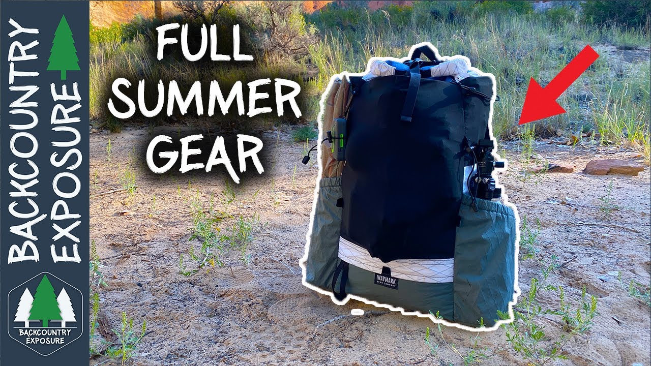 Summer Backpacking Gear List: Lightweight & Efficient 23lb Loadout
