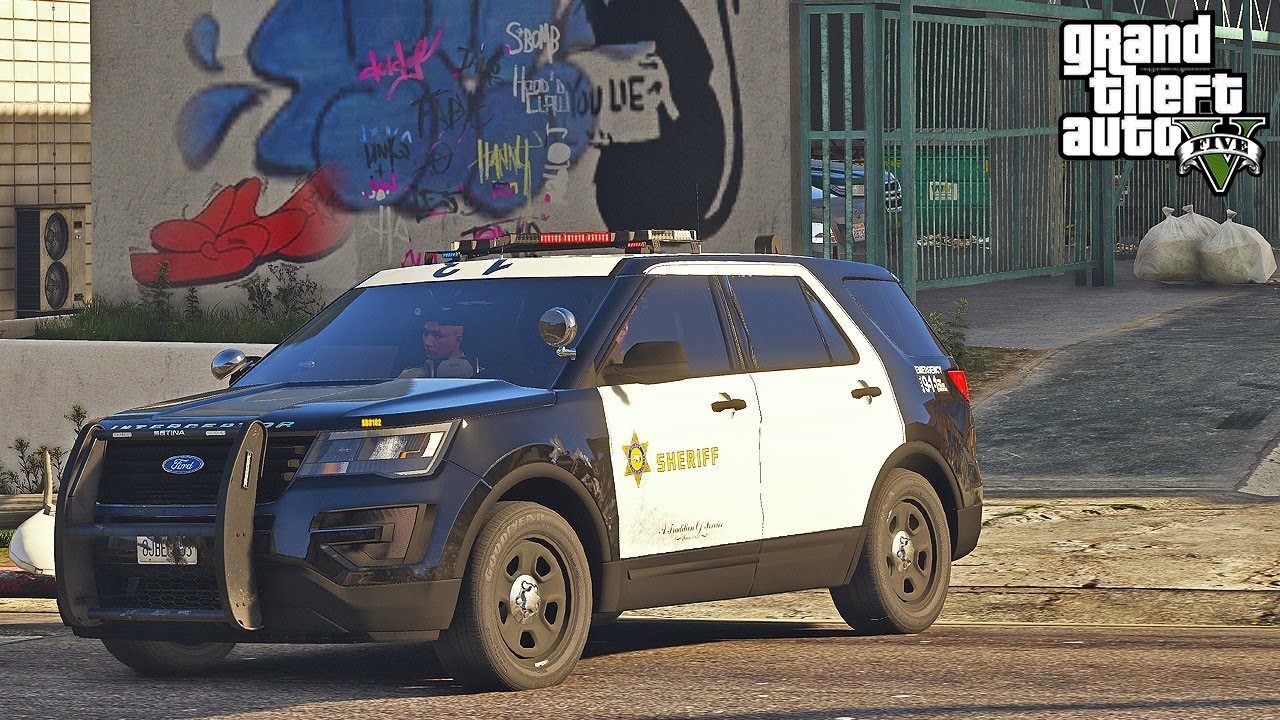 Realistic Compton Sheriff Patrol in GTA 5 Roleplay