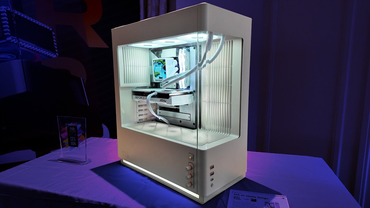 CyberPower's CES 2026 PC Cases: Thermal & Design Innovations