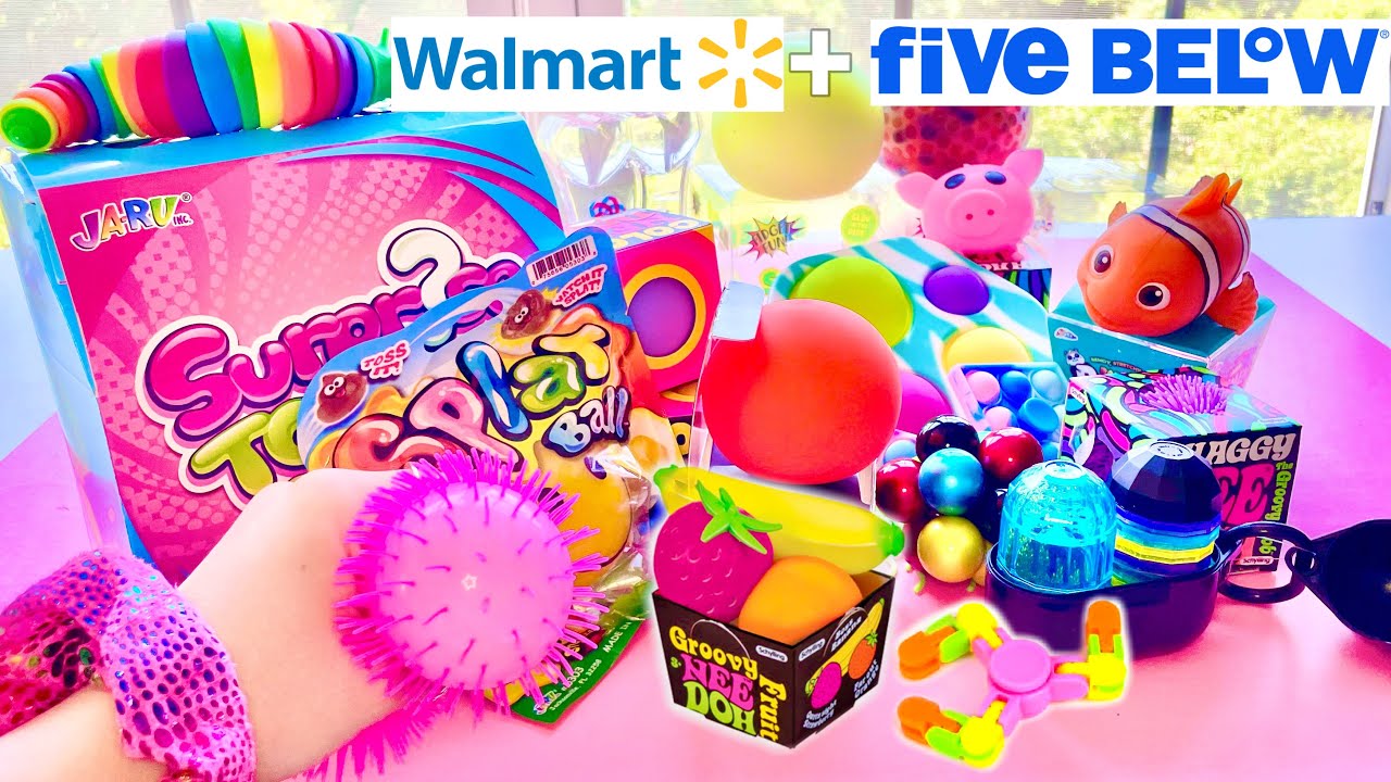 Walmart Five Below Fidget Haul: Honest Reviews & Ratings
