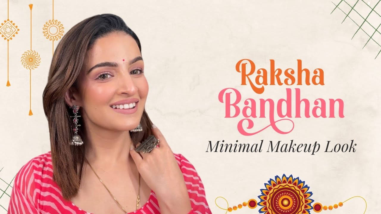 Golden Festival Makeup Tutorial: Easy Rakhi Look for Beginners