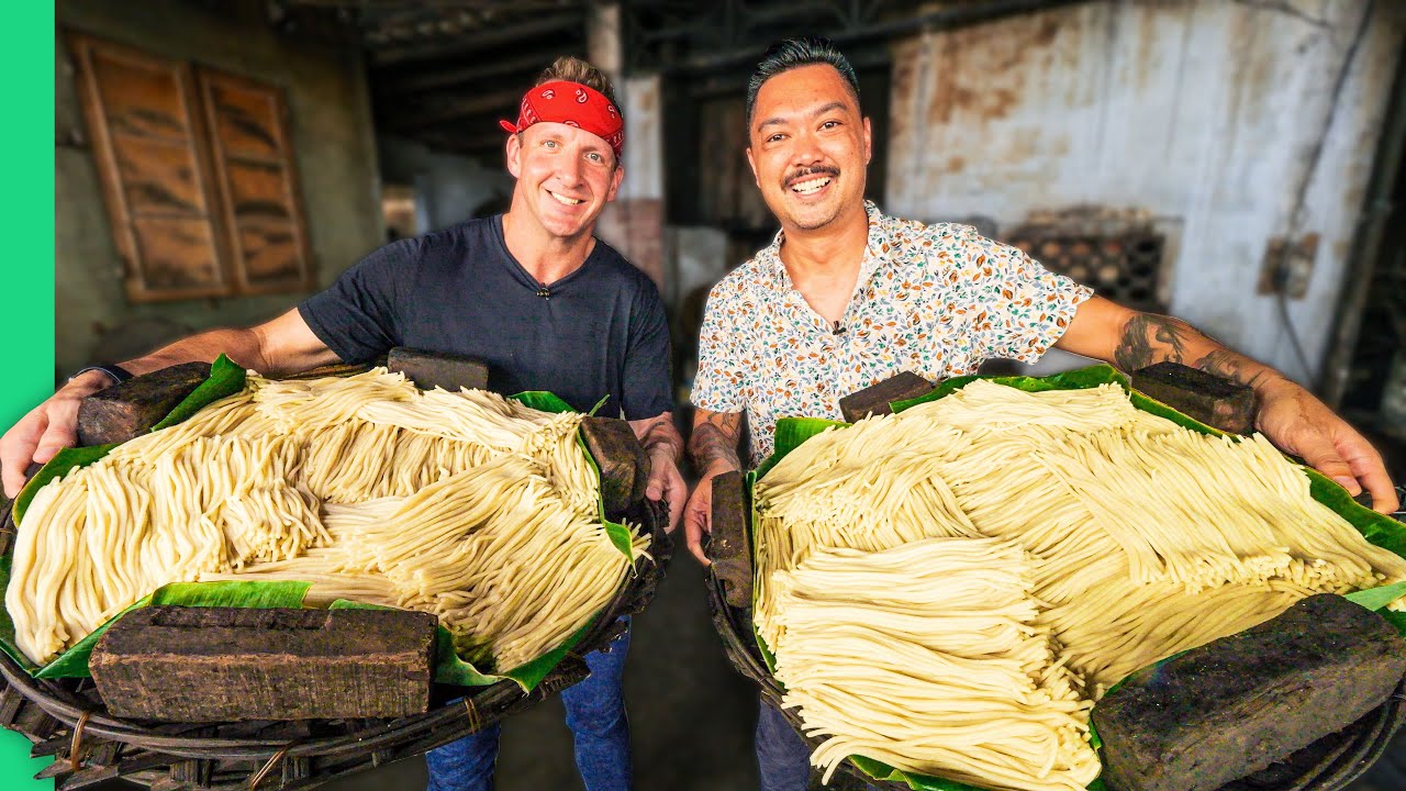 Vietnam's Hidden Noodle Factories: Artisan Secrets Revealed
