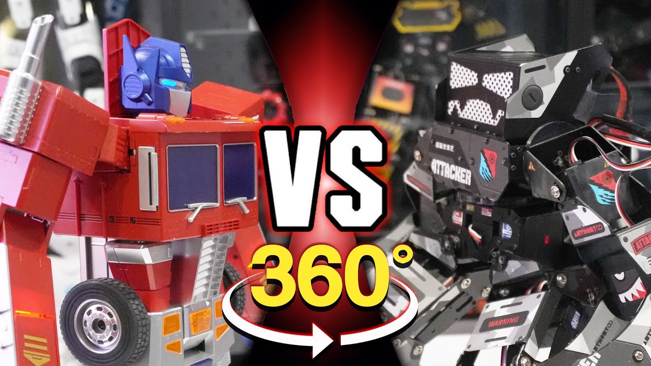 VR Robot Battle Analysis: Optimus Prime vs Super Anthony