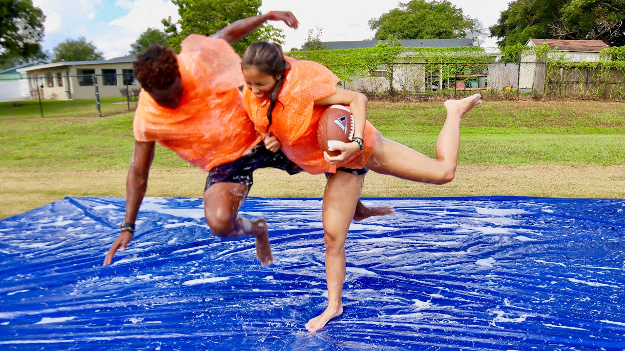 Bubble Wrap Football Challenge: How to Safely Recreate the Viral Slip-Slide Tackle Game
