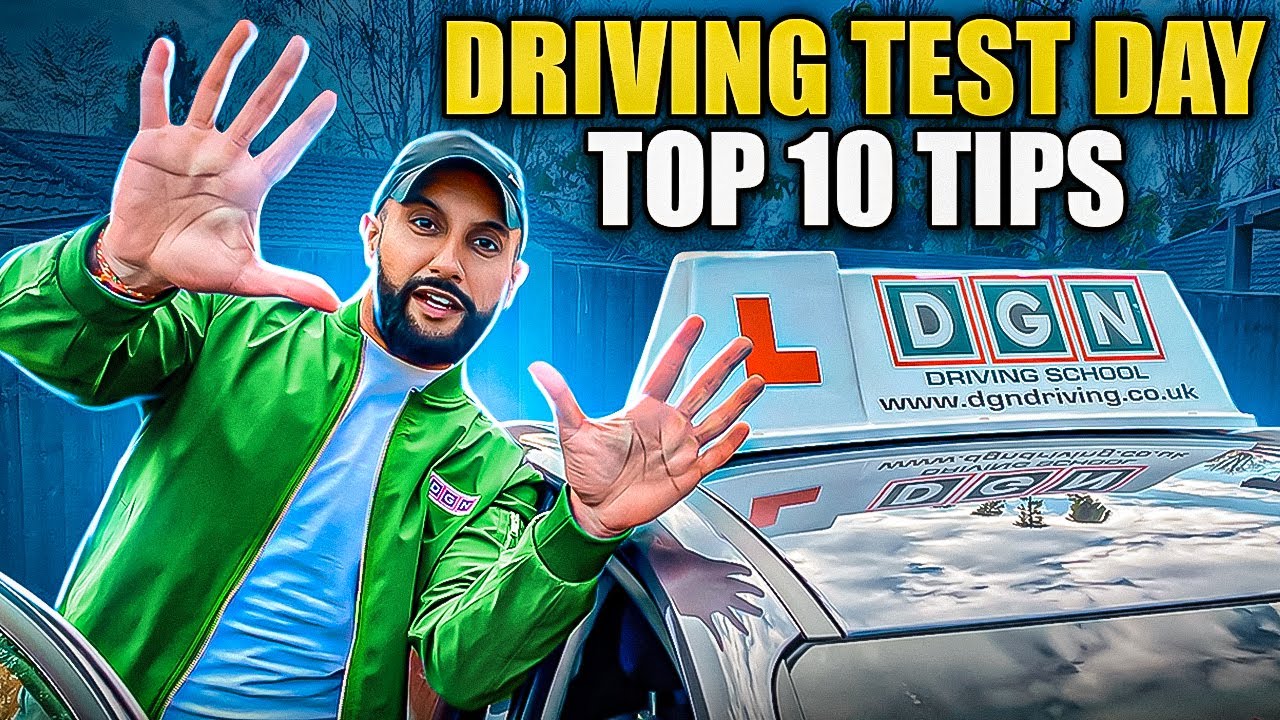10 Essential Driving Test Day Tips to Pass First Time