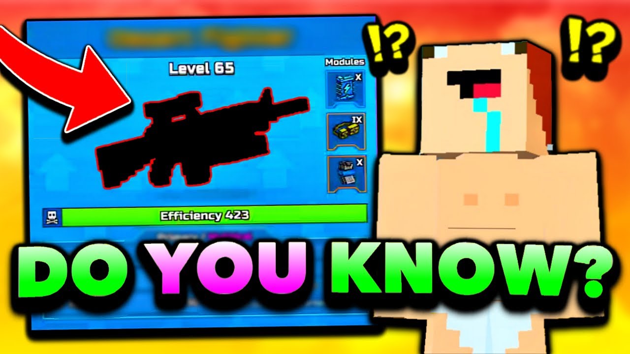 Desert Fighter: Pixel Gun 3D's Rarest Weapon Revealed