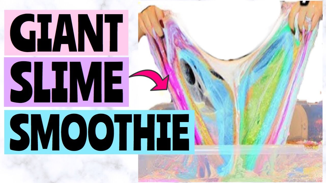 How to Make a Slime Smoothie for Milestone Celebrations