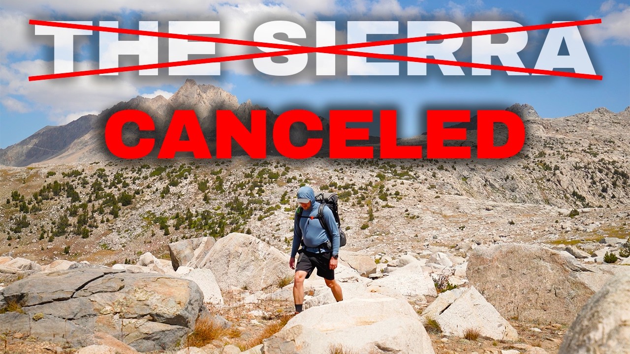 When Wildfires Force Hike Cancellations: A Sierra Nevada Case Study