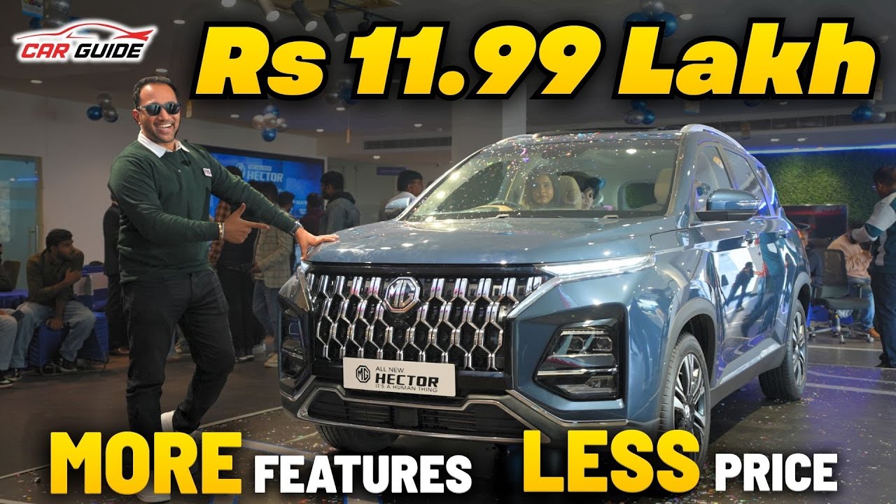 MG Hector 2024 Review: Unbeatable Value at ₹12 Lakh?