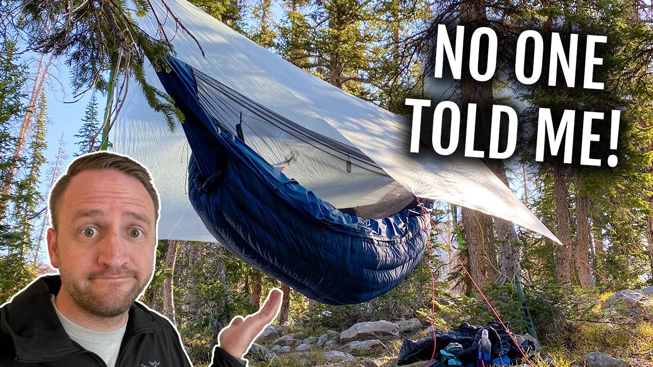 6 Surprising Hammock Camping Lessons I Learned the Hard Way