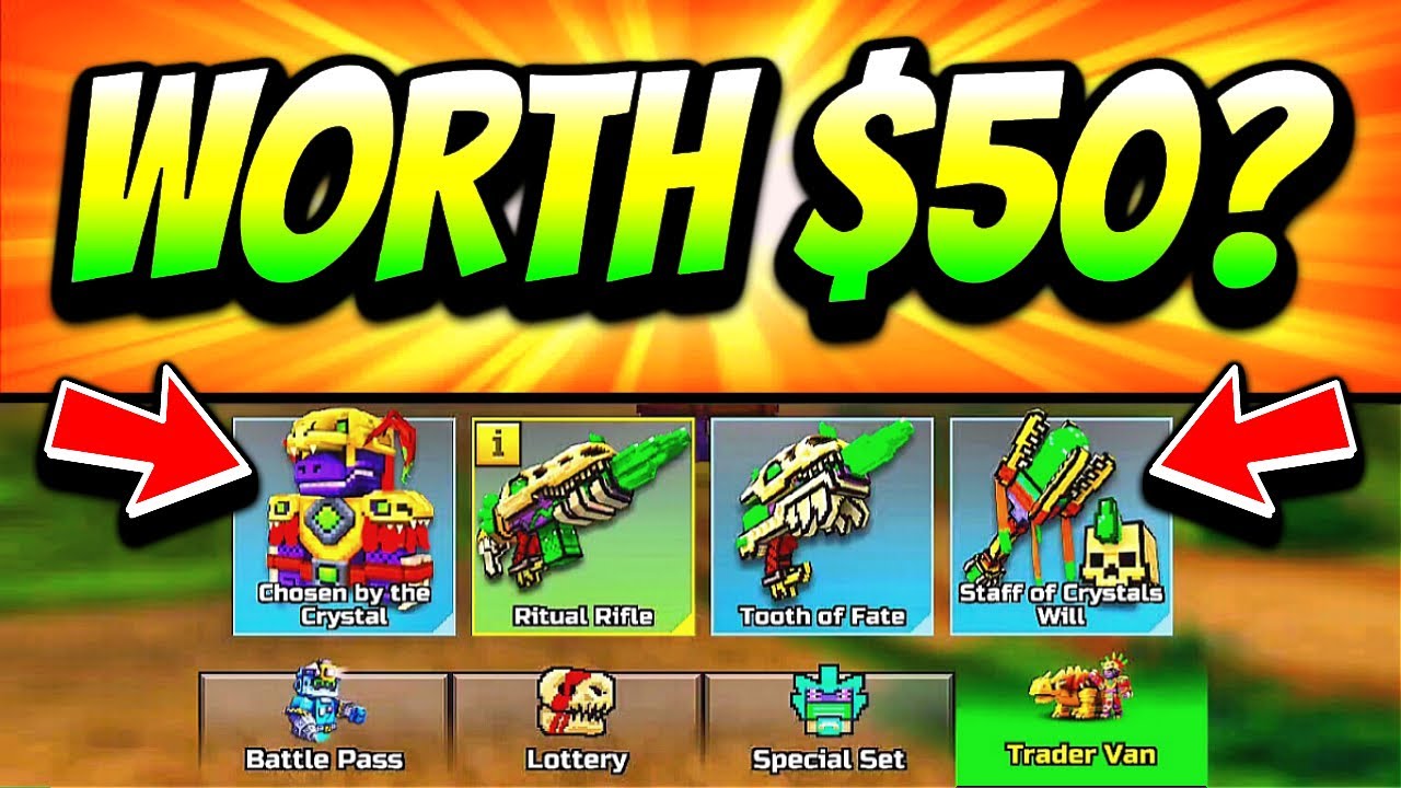 Pixel Gun 3D Crystal Weapons Review: Are They Worth It?