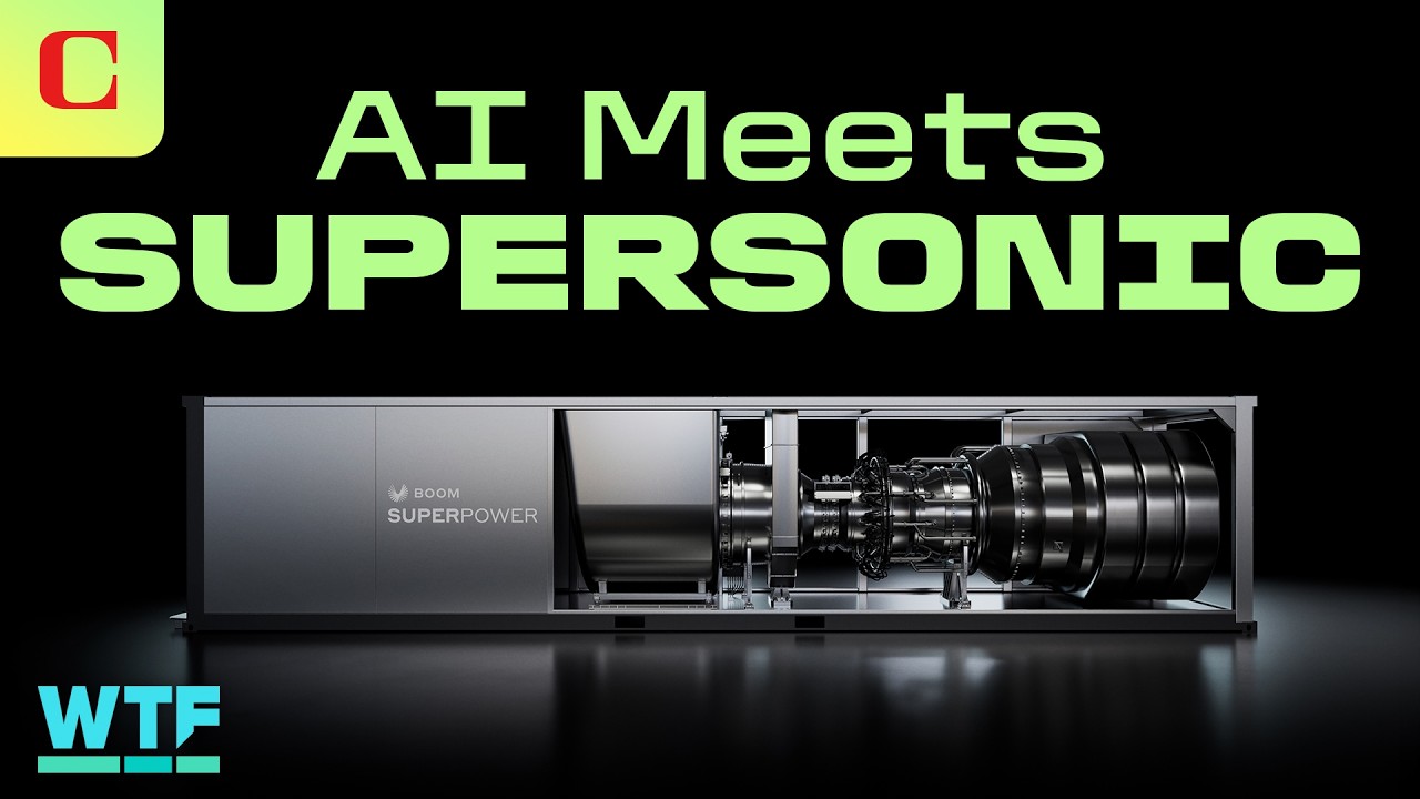 Supersonic Jet Engines Power AI Datacenters Efficiently