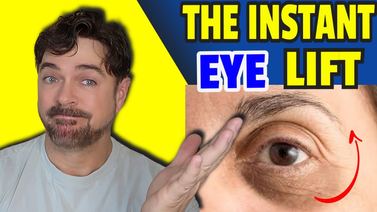 3 Quick Fixes for Saggy Under Eyes & Droopy Eyelids (Tested)