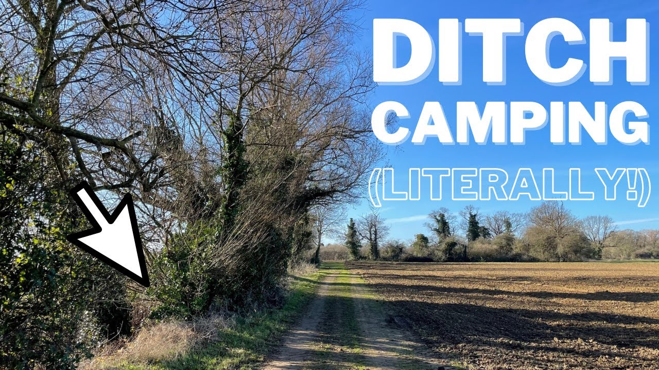 Ditch Camping: Stay Warm Winter Camping Guide