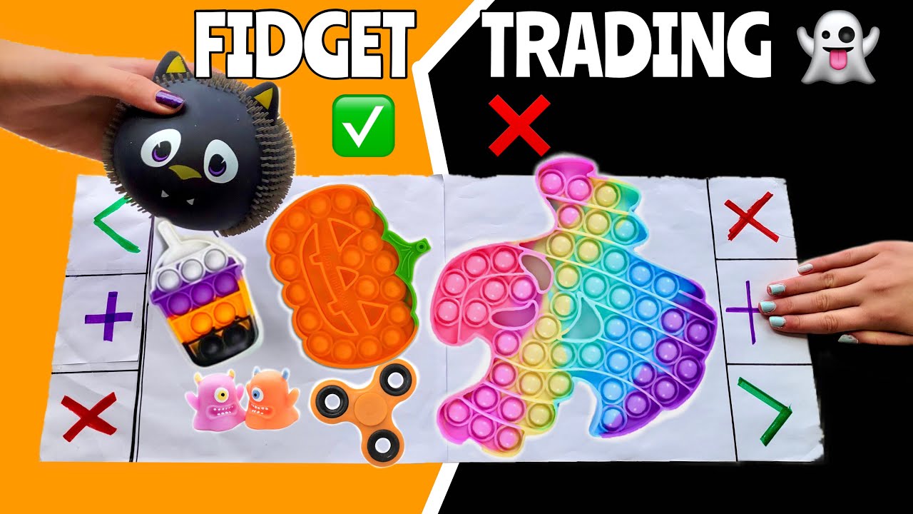 Halloween Fidget Toy Trading Challenge: Sibling Showdown & Tips