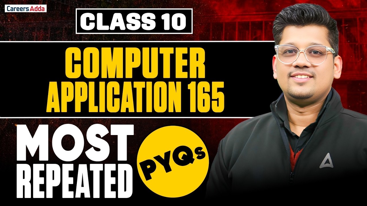 Class 10 Computer Application Exam Questions Explained