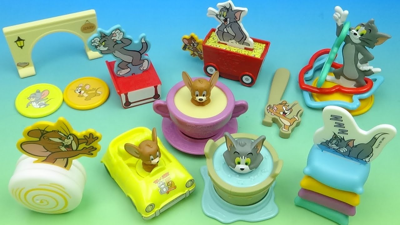 Tom & Jerry 85th Anniversary McDonald's Toys: Collector's Review