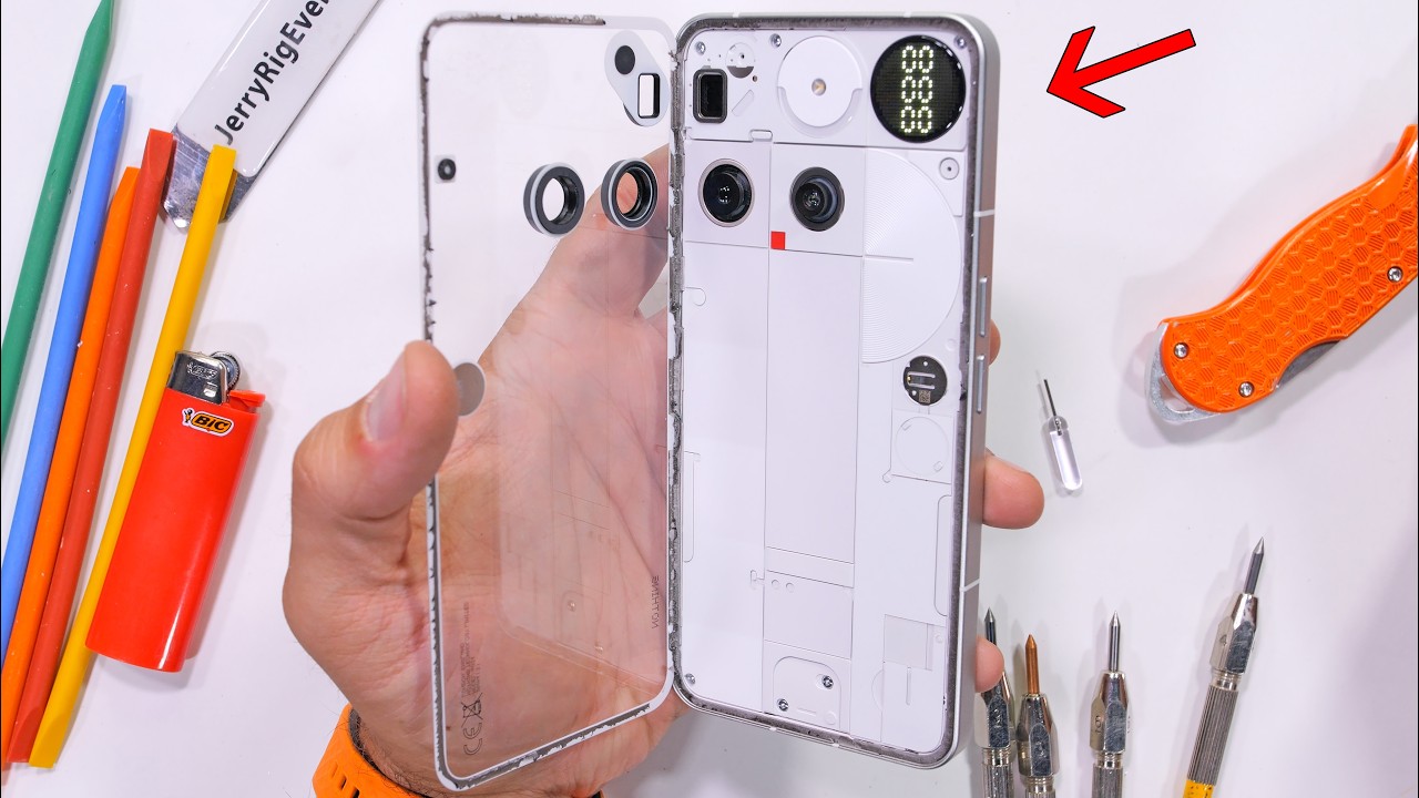 Nothing Phone 3 Teardown: Durability, Repairability & EU Insights
