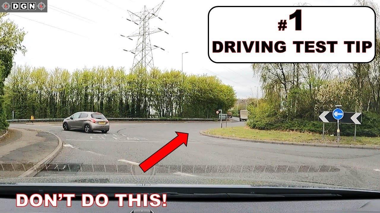 Top Driving Test Tip: Roundabout Directions When Unsure