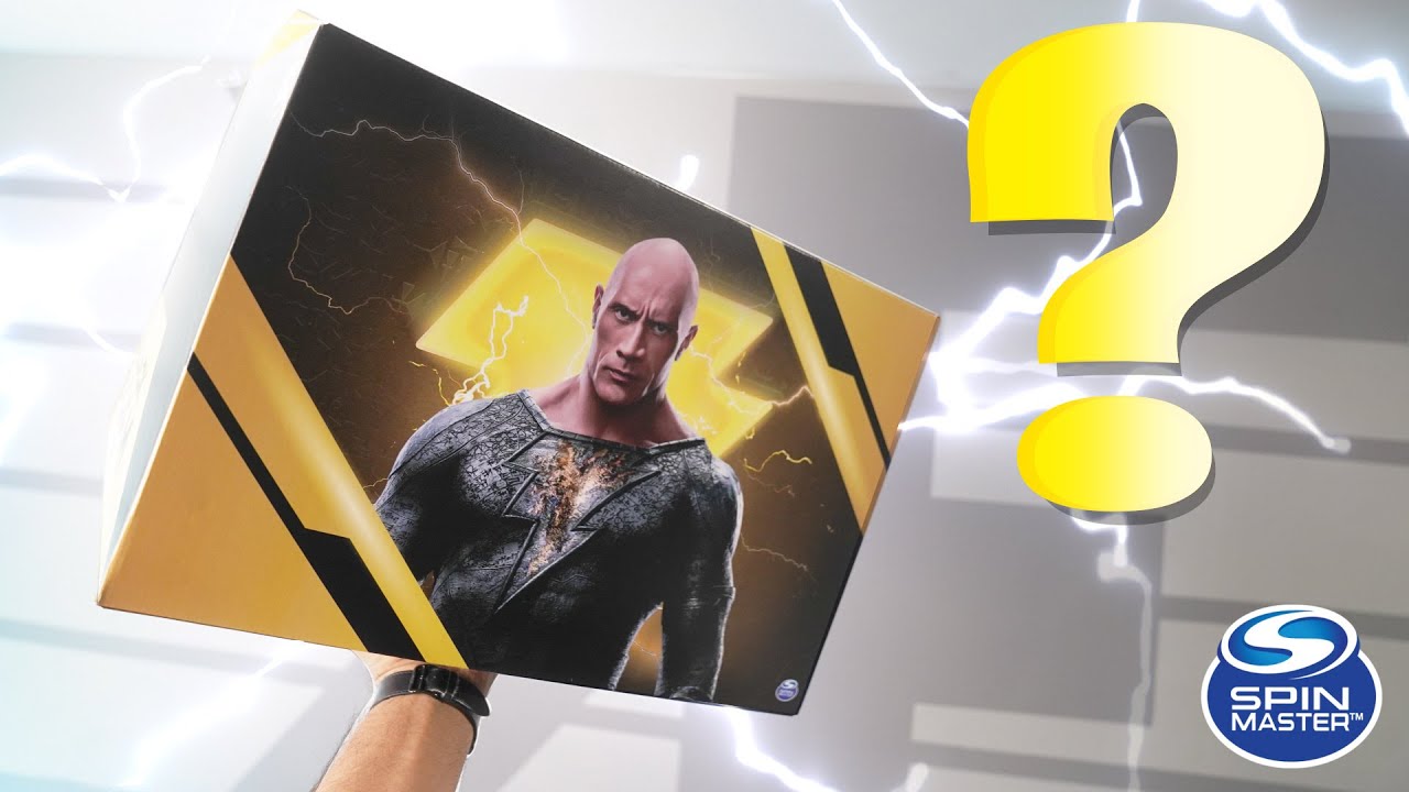 Spin Master Black Adam Toys Unboxing: Full Review
