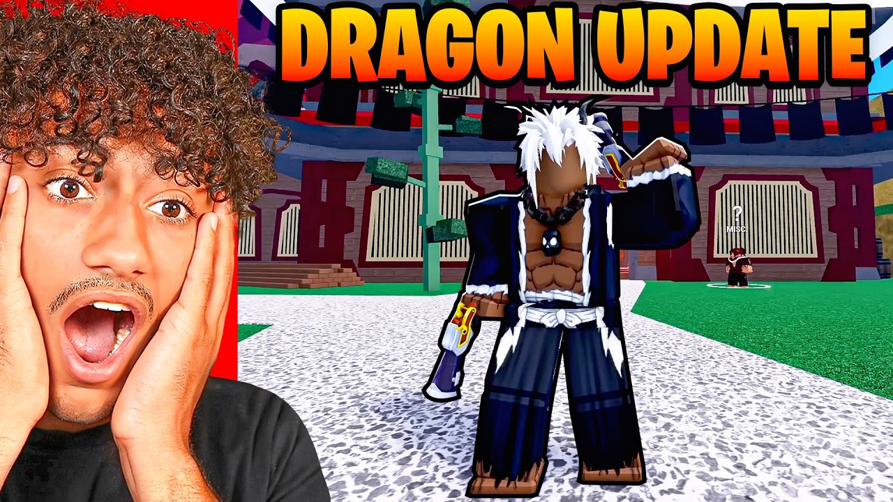 Blox Fruits Dragon Update: New Islands, Guns, HUD Changes