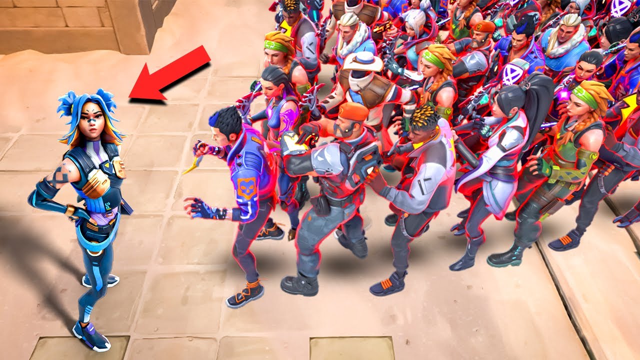 Winning Valorant's 1 vs 100 Clone Challenge: Ultimate Agent Guide