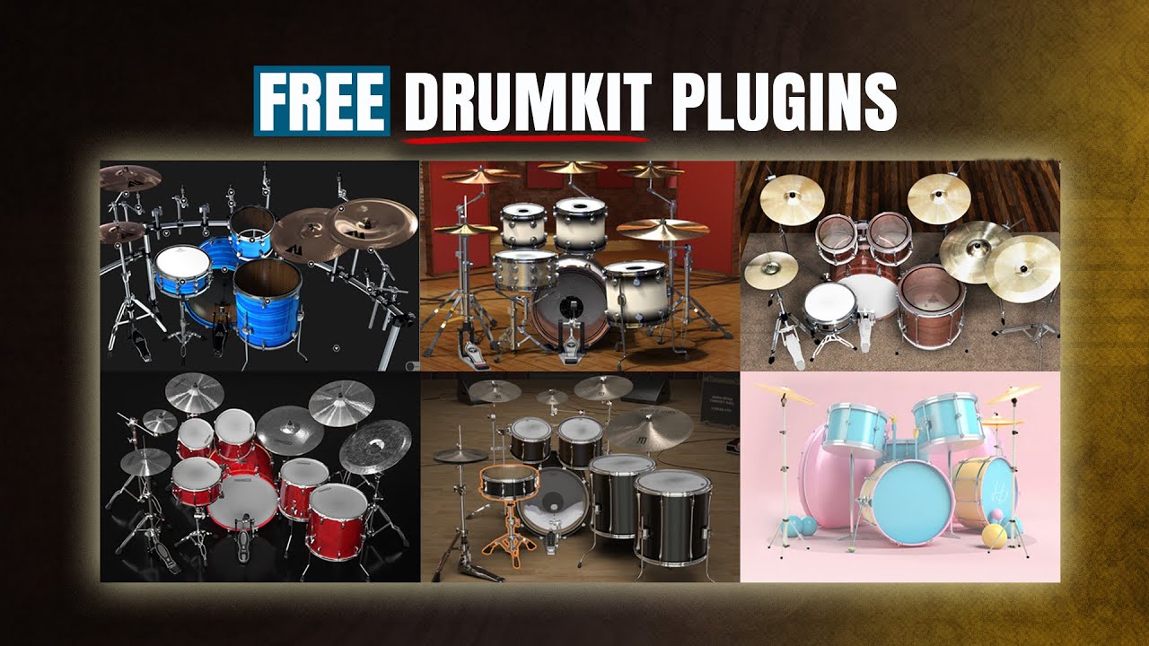 Top 6 Free Drum Plugins for Professional Home Recordings
