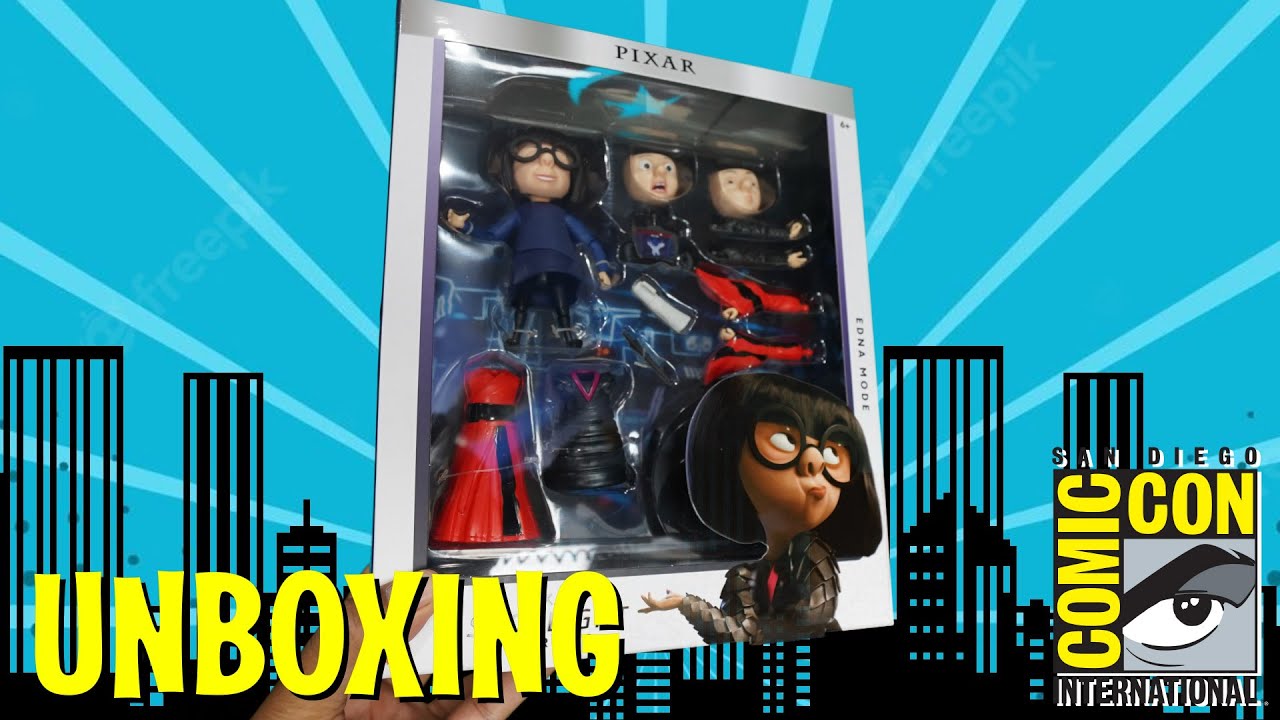 Mattel's SDCC Edna Mode Figure: Exclusive Review & Display Guide