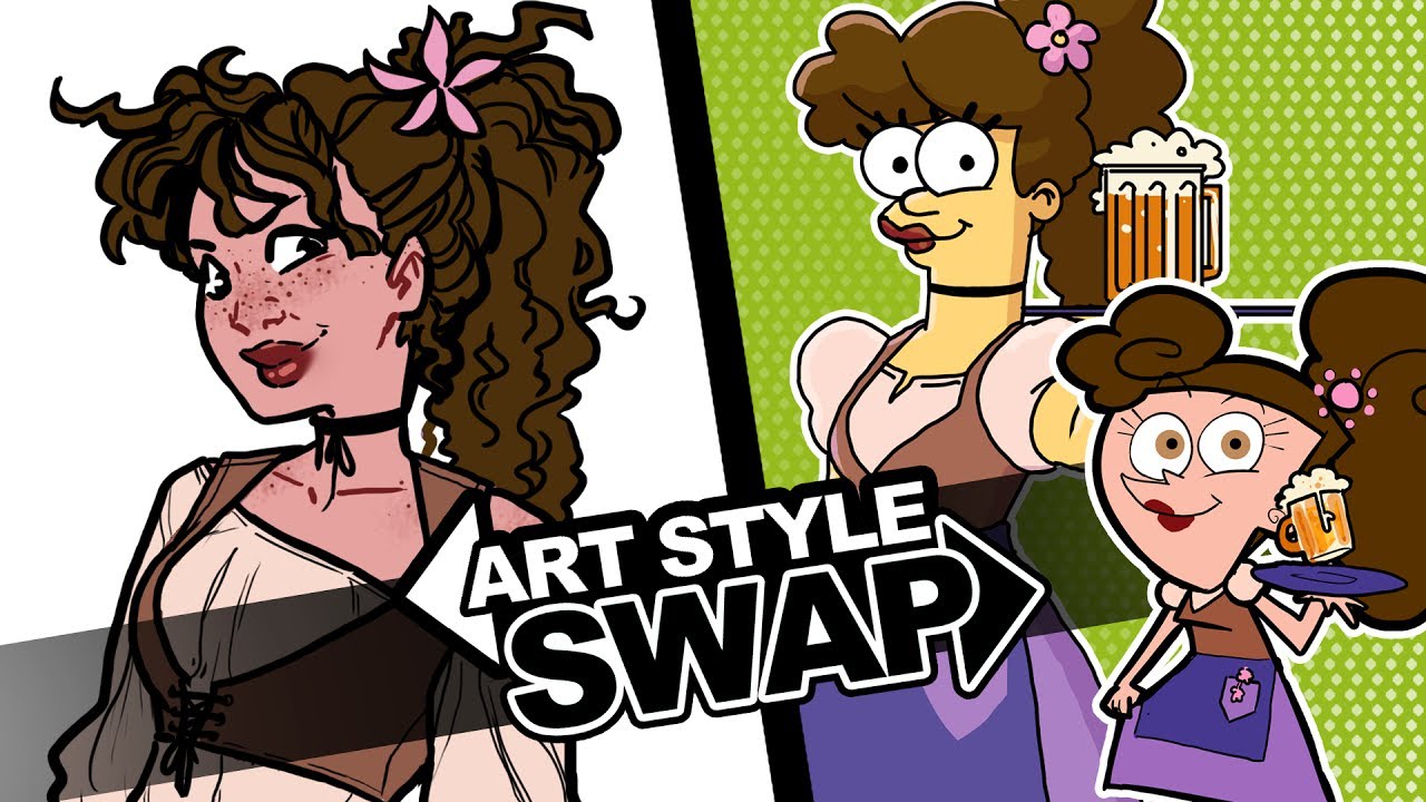 How to Adapt Original Characters to Cartoon Styles Like The Simpsons