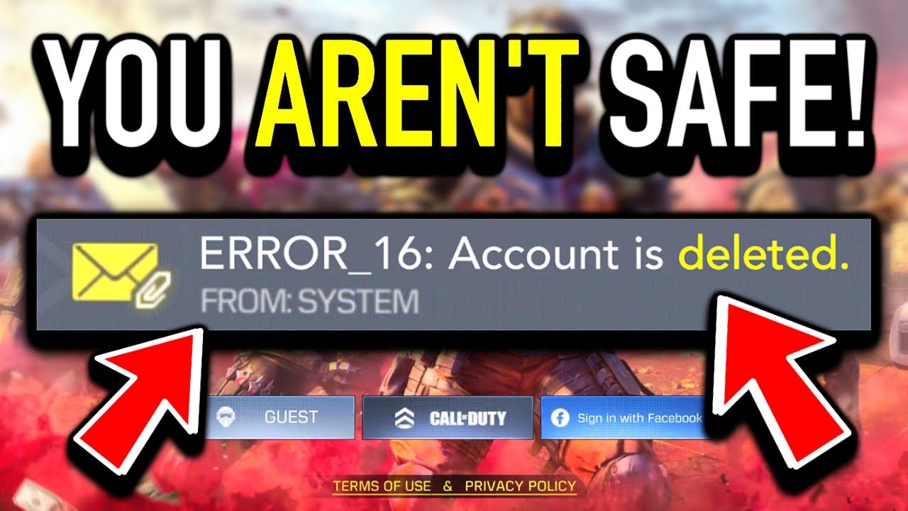 COD Mobile Account Deletion: Protect Yourself Now