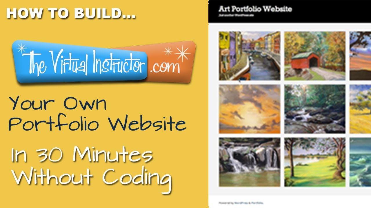 How to Build a Professional Artist Portfolio Website in 5 Steps