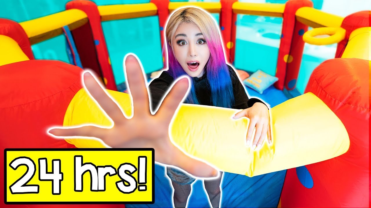 Survive 24 Hours in a Bounce House: Ultimate Challenge Guide
