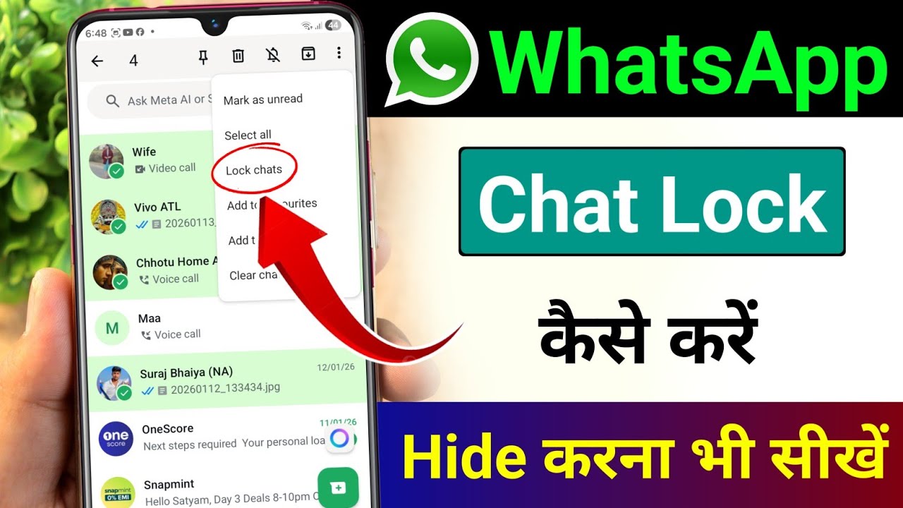 title：How to Lock WhatsApp Chats Without Third-Party Apps (Step-by-Step)