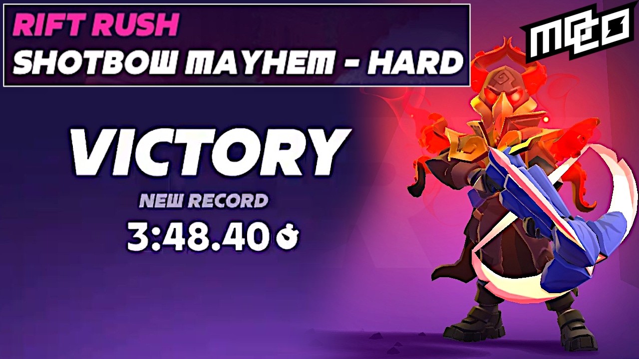 Beat Bow Mayhem Hard in Under 4 Minutes